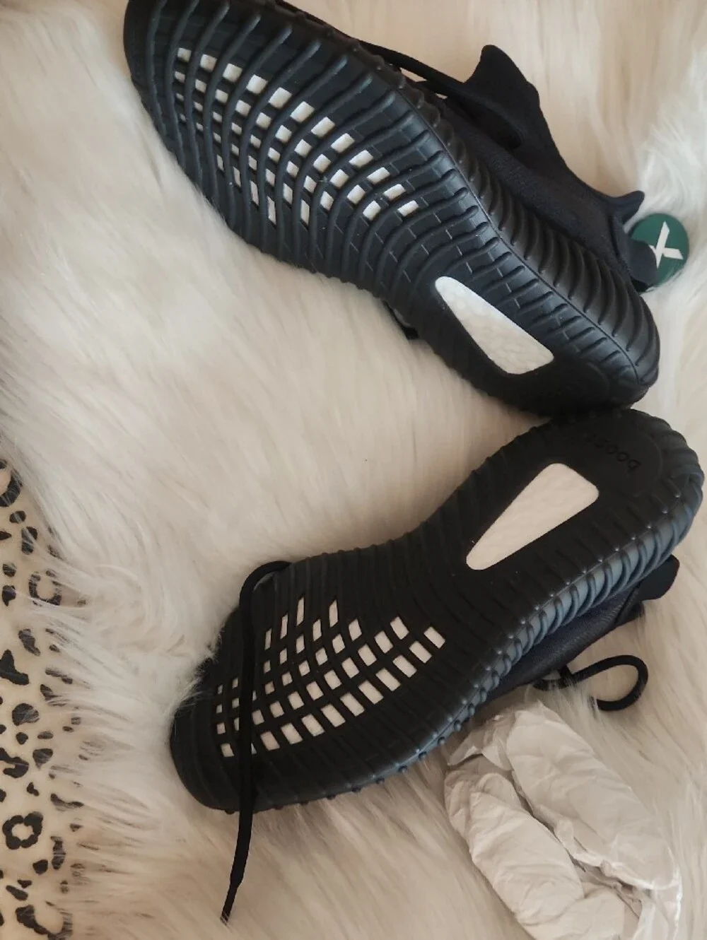 Men's Black Knit Slip-On Athletic Sneakers